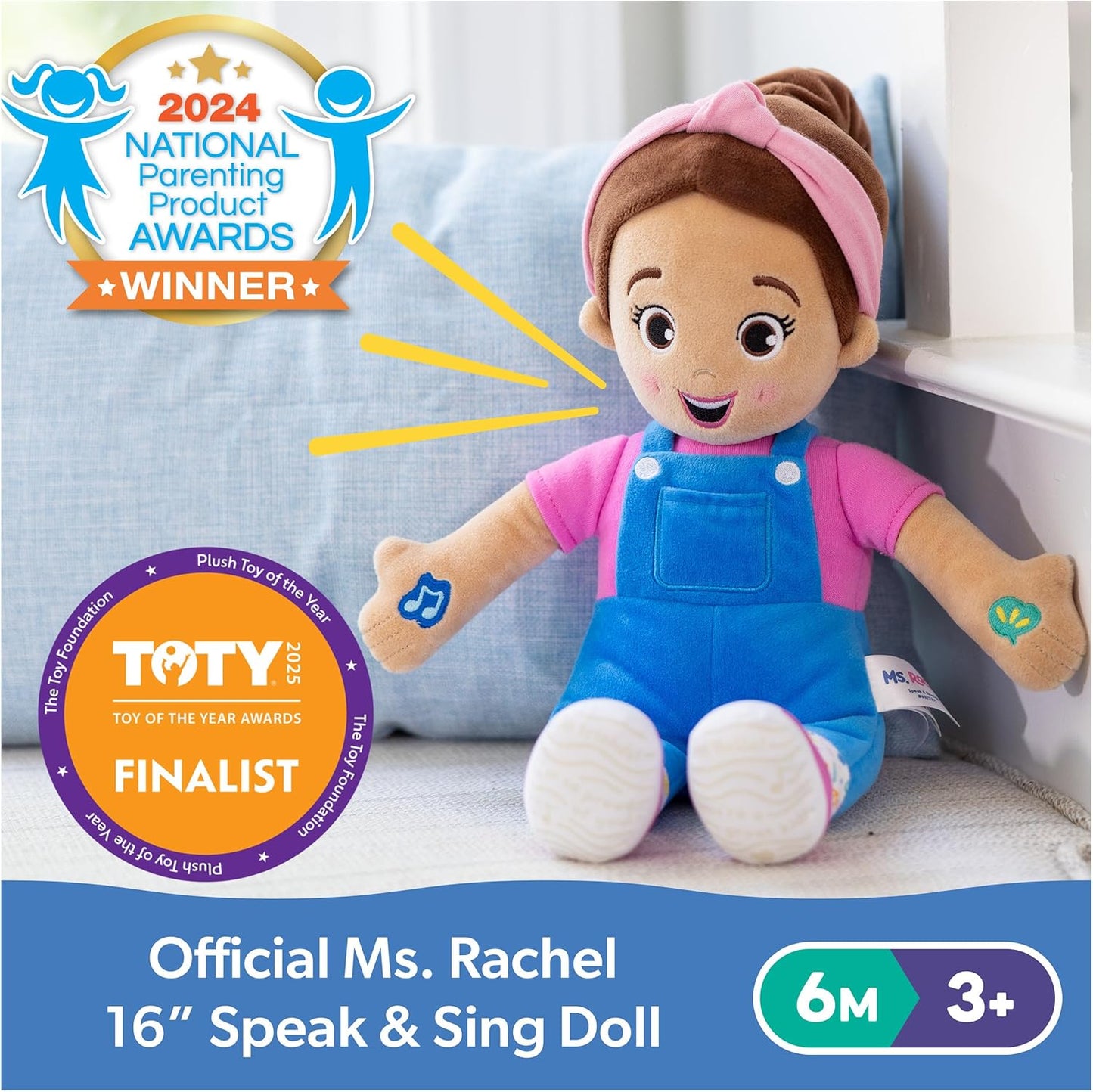 Ms. Rachel Official Speak & Sing Doll - Ravah